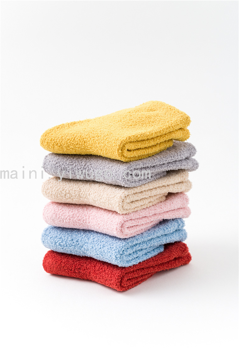 2021 Autumn and Winter Solid Color Baby Terry Tube Socks Coral Fleece Thickened Warm Floor Socks Non-Slip Infant Socks 2021 Autumn and Winter Solid Color Baby Terry Tube Socks Coral Fleece Thickened Warm Floor Socks Non-Slip Infant Socks