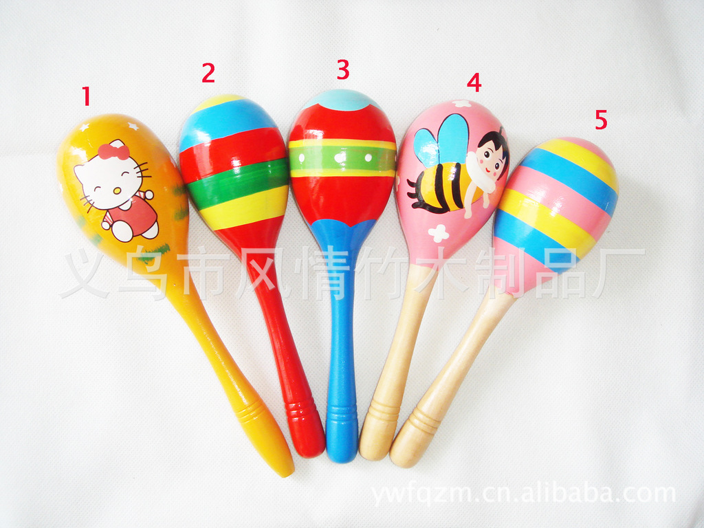 Colorful infant early childhood education puzzle toy wooden hammer children hand toys wooden sand hammer Colorful infant early childhood education puzzle toy wooden hammer children hand toys wooden sand hammer