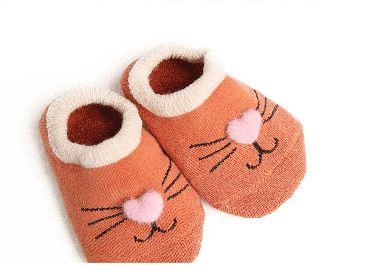 Autumn winter children socks floor socks cartoon animal full cotton wool loop thickened infant socks Autumn winter children socks floor socks cartoon animal full cotton wool loop thickened infant socks