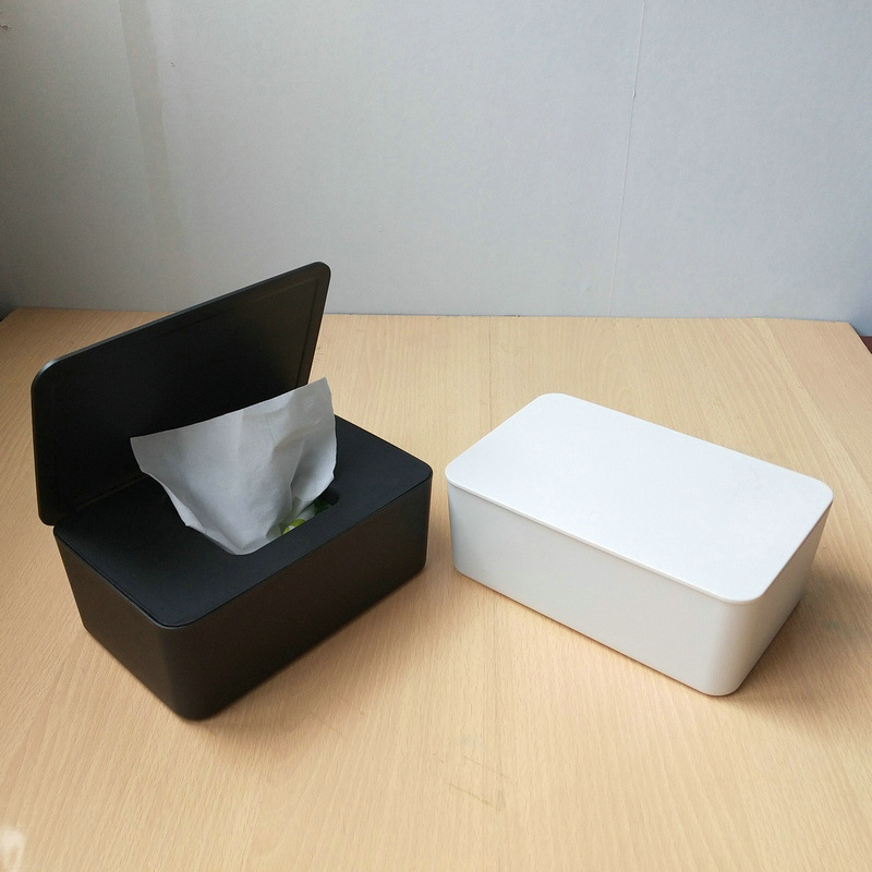 Tissue Box with Lid Paper Extraction Box Wet Tissue Box Household DustProof Desktop Sealing Wet Tissue Box Storage Box Tissue Box with Lid Paper Extraction Box Wet Tissue Box Household DustProof Desktop Sealing Wet Tissue Box Storage Box