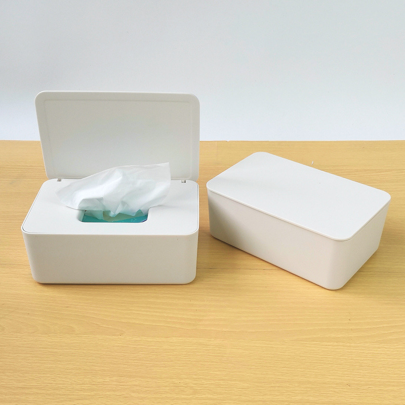 Tissue Box with Lid Paper Extraction Box Wet Tissue Box Household DustProof Desktop Sealing Wet Tissue Box Storage Box Tissue Box with Lid Paper Extraction Box Wet Tissue Box Household DustProof Desktop Sealing Wet Tissue Box Storage Box