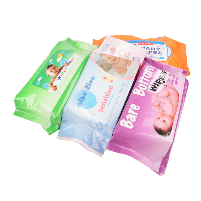 Baby&#039;s wet tissue draw-out wet tissue 