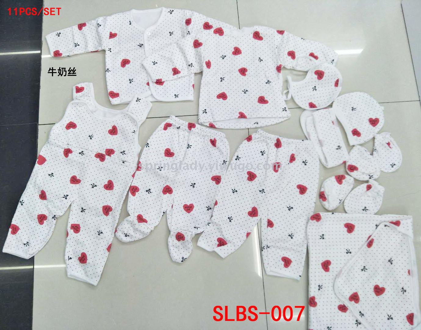 Milk Silk Suit Newborn Baby Clothes Suit Baby and Infant 11-Piece Spring Lady Milk Silk Suit Newborn Baby Clothes Suit Baby and Infant 11-Piece Spring Lady