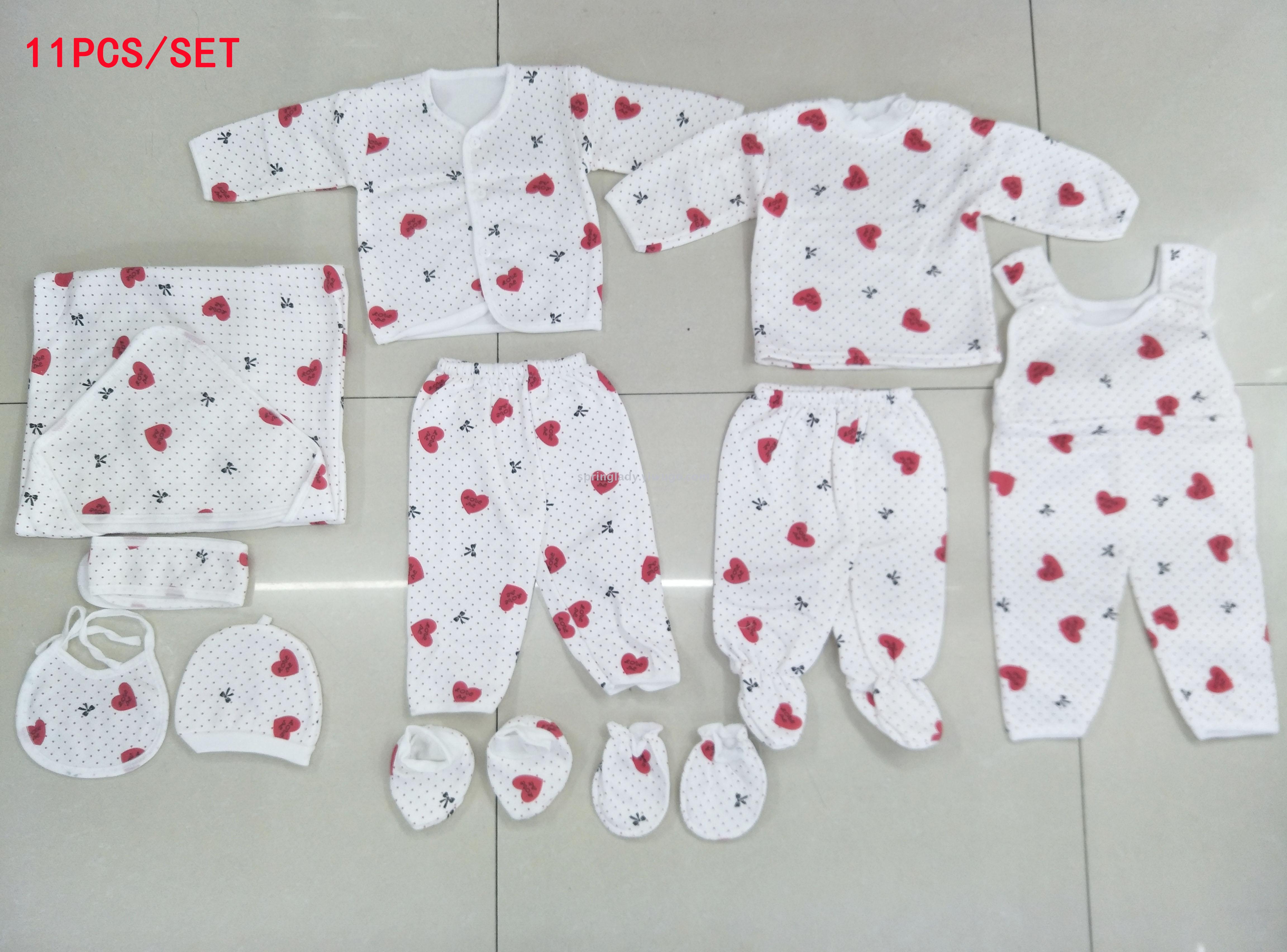 Milk Silk Suit Newborn Baby Clothes Suit Baby and Infant 11-Piece Spring Lady Milk Silk Suit Newborn Baby Clothes Suit Baby and Infant 11-Piece Spring Lady