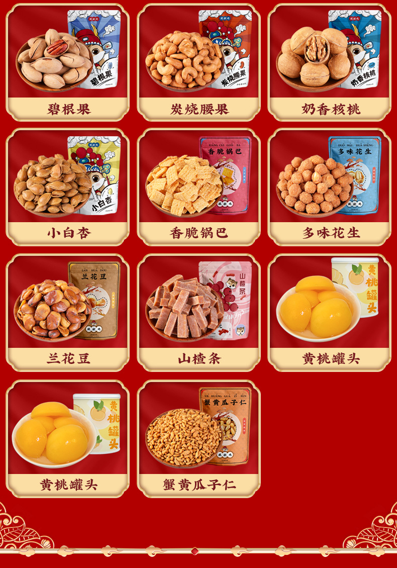 Rat Champion Nut New Year Gift Box Daily Nuts Snack New Year Gift Bag Bag Batch Delivery Staff Present for Client Rat Champion Nut New Year Gift Box Daily Nuts Snack New Year Gift Bag Bag Batch Delivery Staff Present for Client