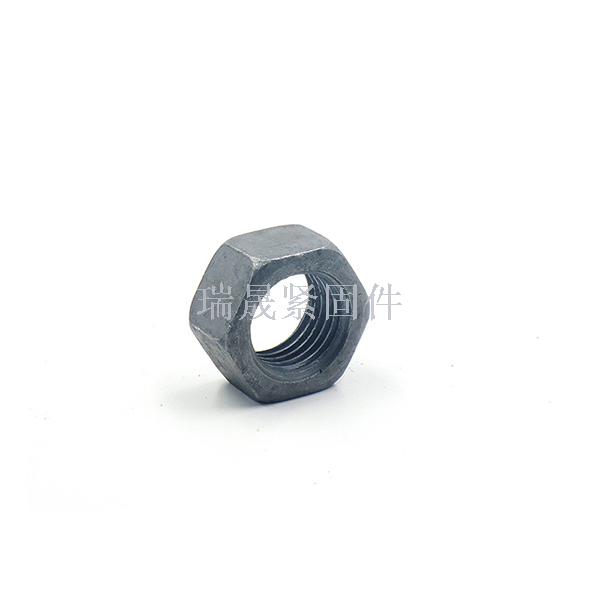 GB6172 class 8 class 10 high strength thin nut hexagonal thin nut flat nut railway nuts