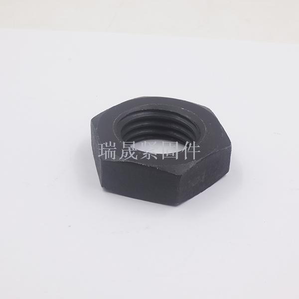 GB6172 class 8 class 10 high strength thin nut hexagonal thin nut flat nut railway nuts