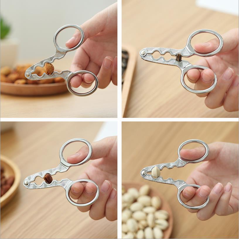 Melon Seeds Shell Separator Multi-Function Fruit Shell Removal Manual Melon Seeds Clamp Nut Clip Pine Nuts Pliers