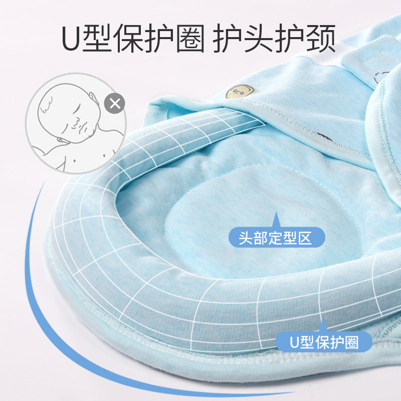Baby Sleeping Bag Pure Cotton Spring and Summer Thin Newborn Swaddling Blanket Baby AntiStartle Swaddling Wrapping Quilt