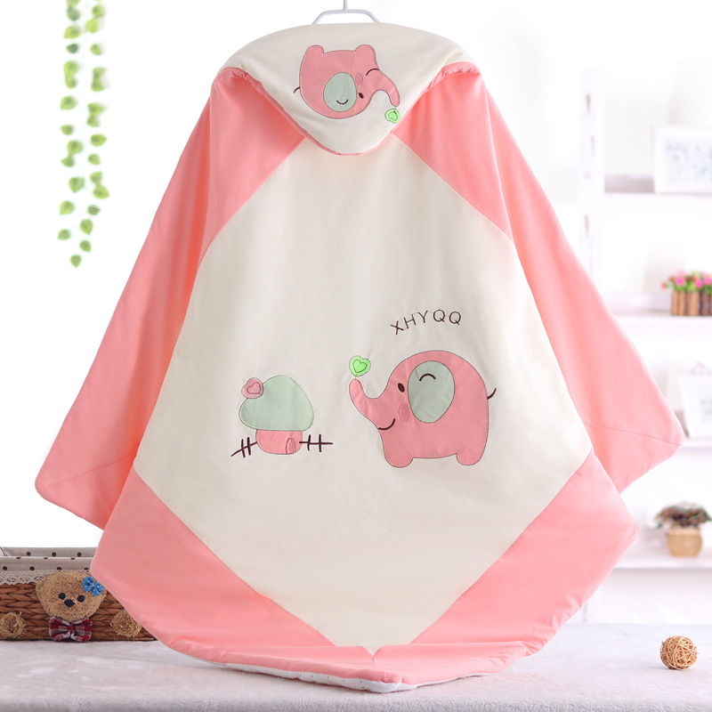 Newborn Hug Quilt Autumn and Winter Thick Infants Baby and Infant Package Quilt Warm Baby Blanket