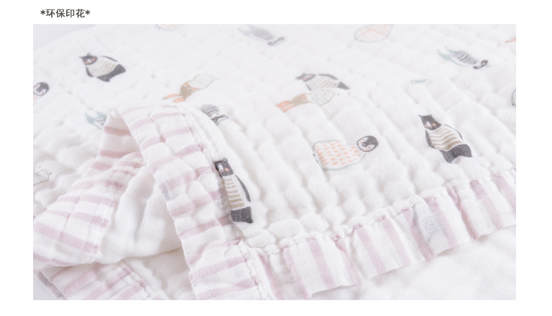 Baby Blanket Quilt Autumn and Winter Baby Blanket Printed Coral Fleece Air Conditioner Quilt Bean Blanket Whole Small