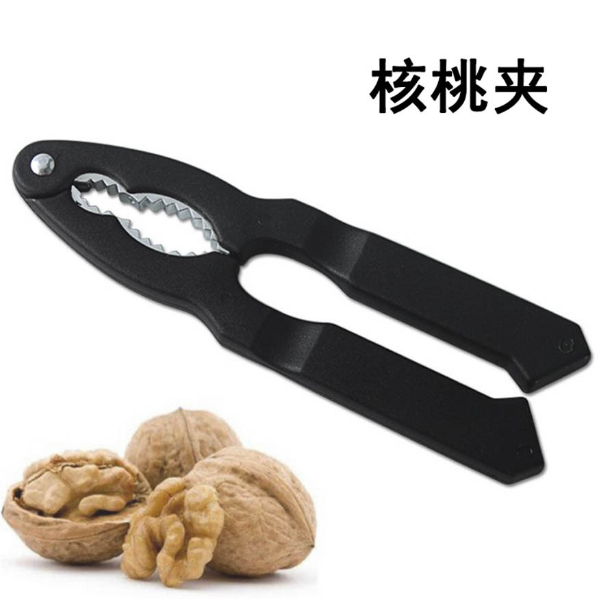 Kitchen Tools Pine Nuts Clip Multifunctional Walnut Cracker ABS Handle Walnut Pliers High Quality Nut Clip Crab Pliers