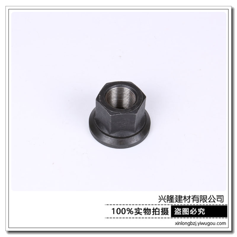Hexagonal nuts with cushioned locking nuts stainless steel gasket nylon self-locking locking nut