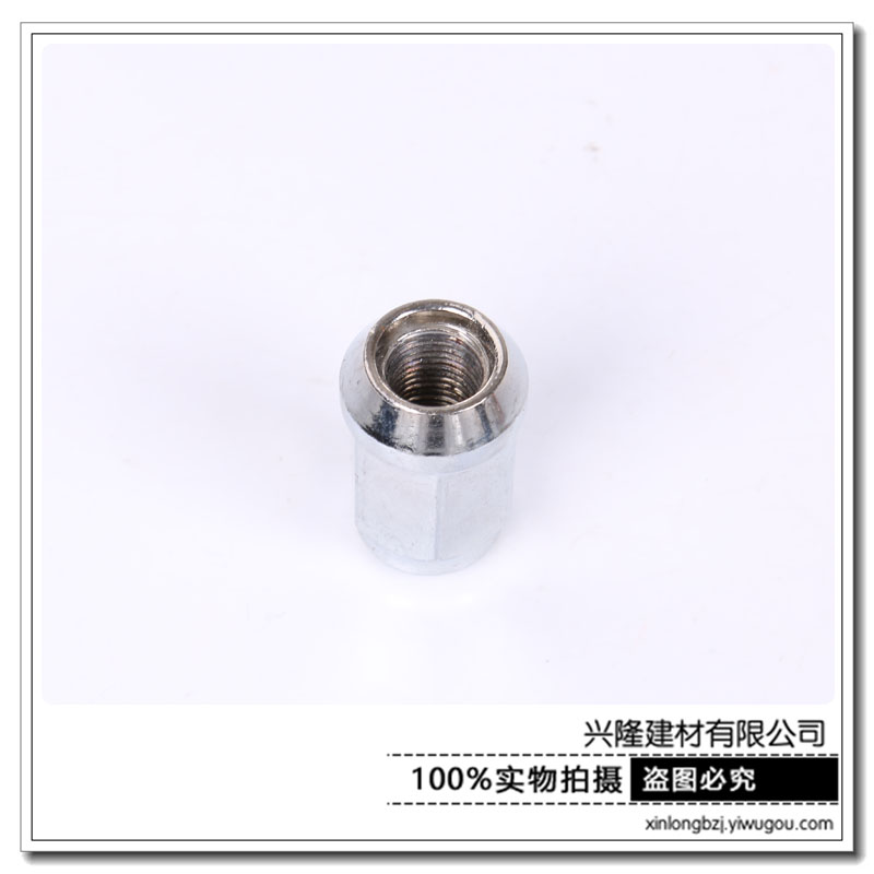 Hexagonal nuts with cushioned locking nuts stainless steel gasket nylon self-locking locking nut