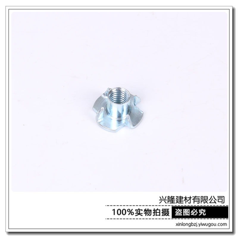 Hexagonal nuts with cushioned locking nuts stainless steel gasket nylon self-locking locking nut