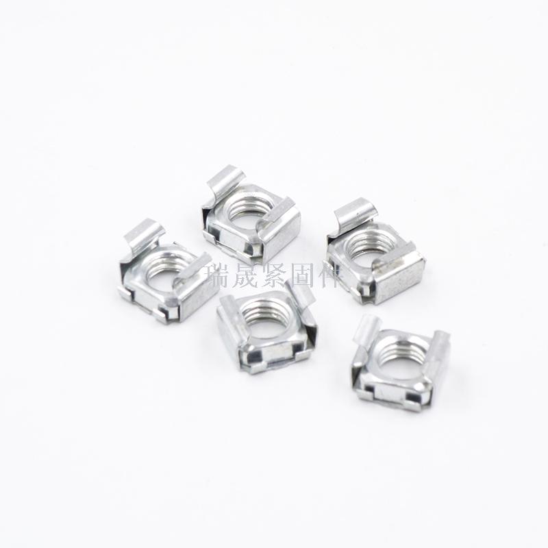 Factory wholesale card nut cabinet cabinet nuts square nuts galvanized carbon steel floating nuts