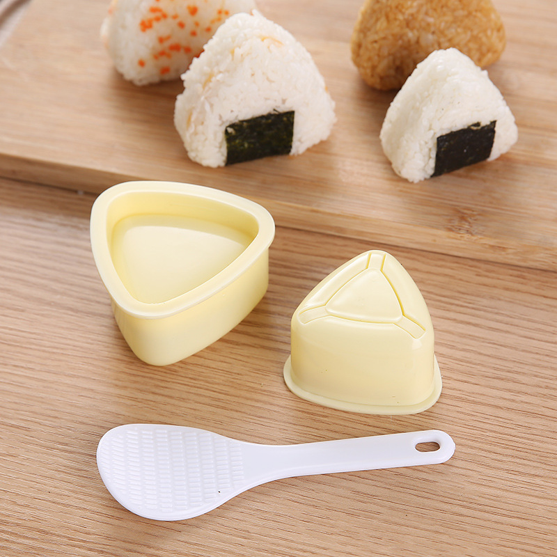 In Stock Wholesale Large and Small Triangle Rice Ball Mold Sushi Mold Children&#039;s Rice Bento DIY Seaweed Kimbap