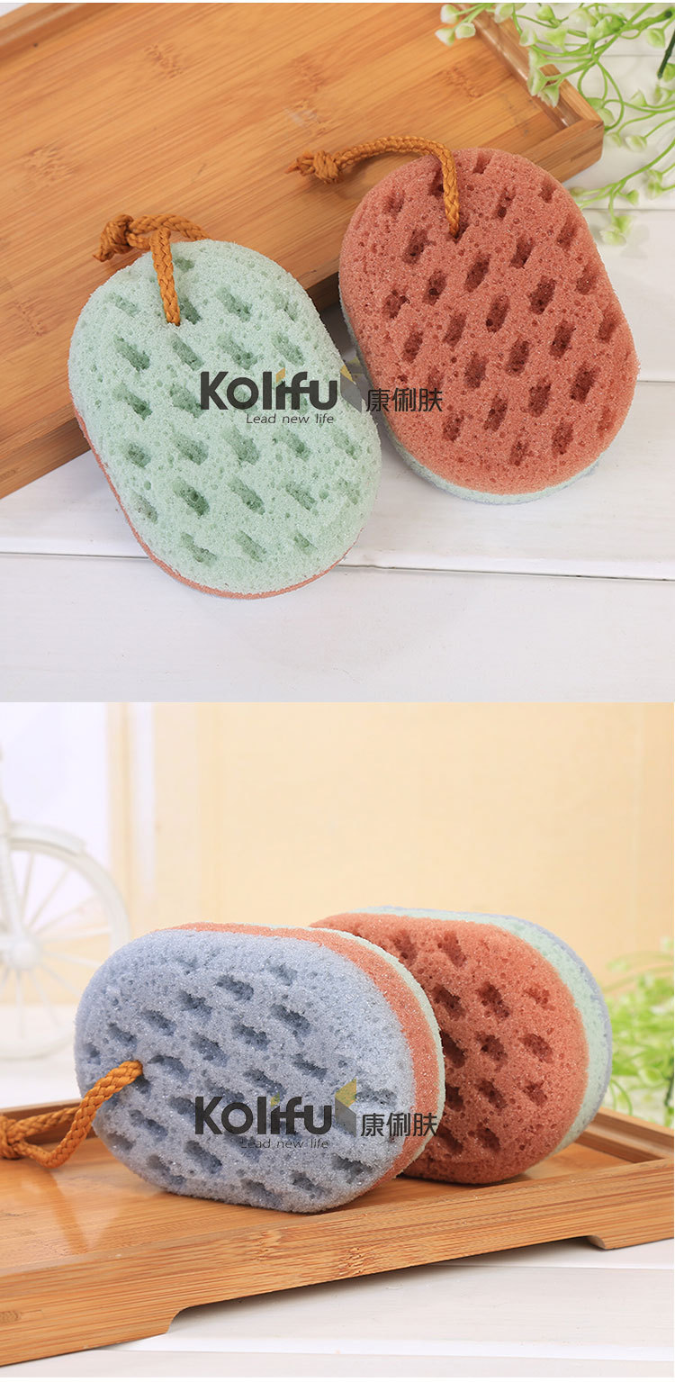 Three-Color Small Oval Seaweed Bath Sponge Bathroom Bath Foam Towel Wash Cloth Bath Spong Mop Three-Color Small Oval Seaweed Bath Sponge Bathroom Bath Foam Towel Wash Cloth Bath Spong Mop