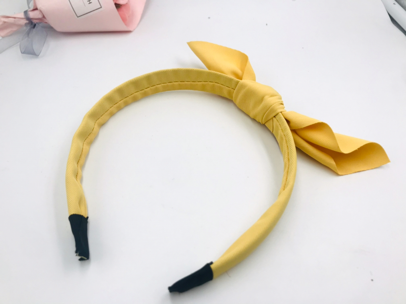 Seaweed Knot Shape Head Buckle Fabric Dot Stripe Headband Student Hair Clip Hairware Seaweed Knot Shape Head Buckle Fabric Dot Stripe Headband Student Hair Clip Hairware