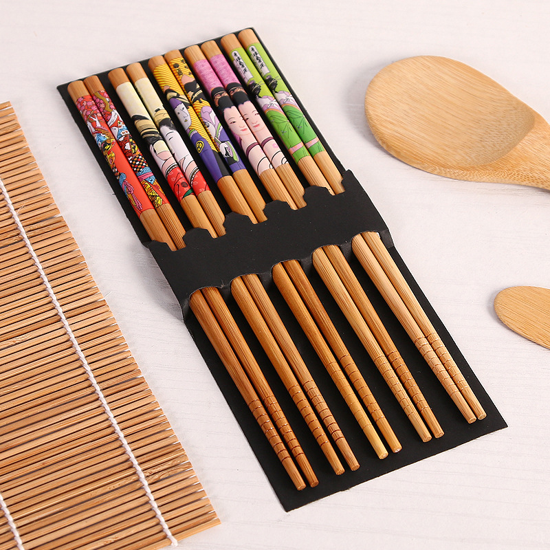 Factory Direct Sales Sushi Tool Set Japanese-Style Compact Roll Making Seaweed Rice Ball Bento Tool Set