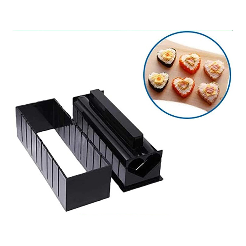 Spot Supply Wholesale Kimbap DIY Sushi Mold Three-Piece Set Rice Ball Making Mold Seaweed Sushi Machine