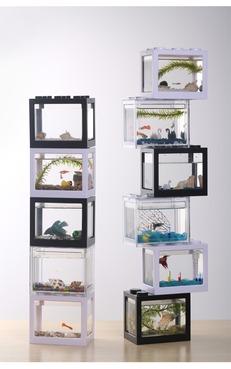 Box Cylinder Overlay Ecological Pot Building Blocks Betta Tank Seaweed Ball Spider Ant Small Mini Crawler Row Cylinder Box Cylinder Overlay Ecological Pot Building Blocks Betta Tank Seaweed Ball Spider Ant Small Mini Crawler Row Cylinder
