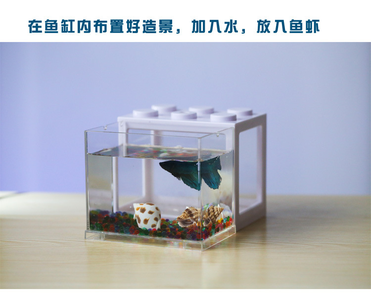 Box Cylinder Overlay Ecological Pot Building Blocks Betta Tank Seaweed Ball Spider Ant Small Mini Crawler Row Cylinder Box Cylinder Overlay Ecological Pot Building Blocks Betta Tank Seaweed Ball Spider Ant Small Mini Crawler Row Cylinder