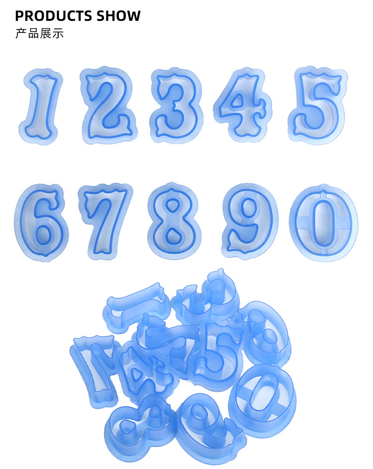Biscuit Printing English Letters and Numbers Cutter Fondant Cake Chocolate Stencil DIY Baking Tool Biscuit Printing English Letters and Numbers Cutter Fondant Cake Chocolate Stencil DIY Baking Tool