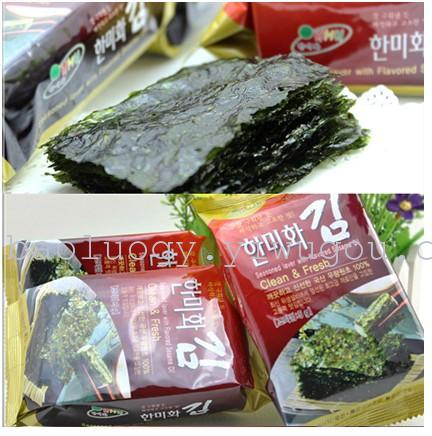 South Korea imported food, how to eat seaweed Han 美禾 Triple Pack of red 5 grams South Korea imported food, how to eat seaweed Han 美禾 Triple Pack of red 5 grams