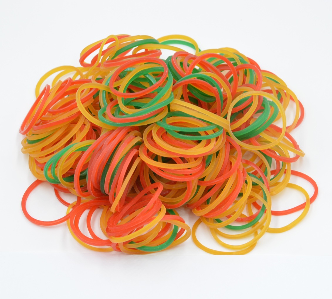 Vietnam Imported 50*1.5mm Natural Transparent Natural Rubber Band Rubber Ring Elastic Band Rubber Band