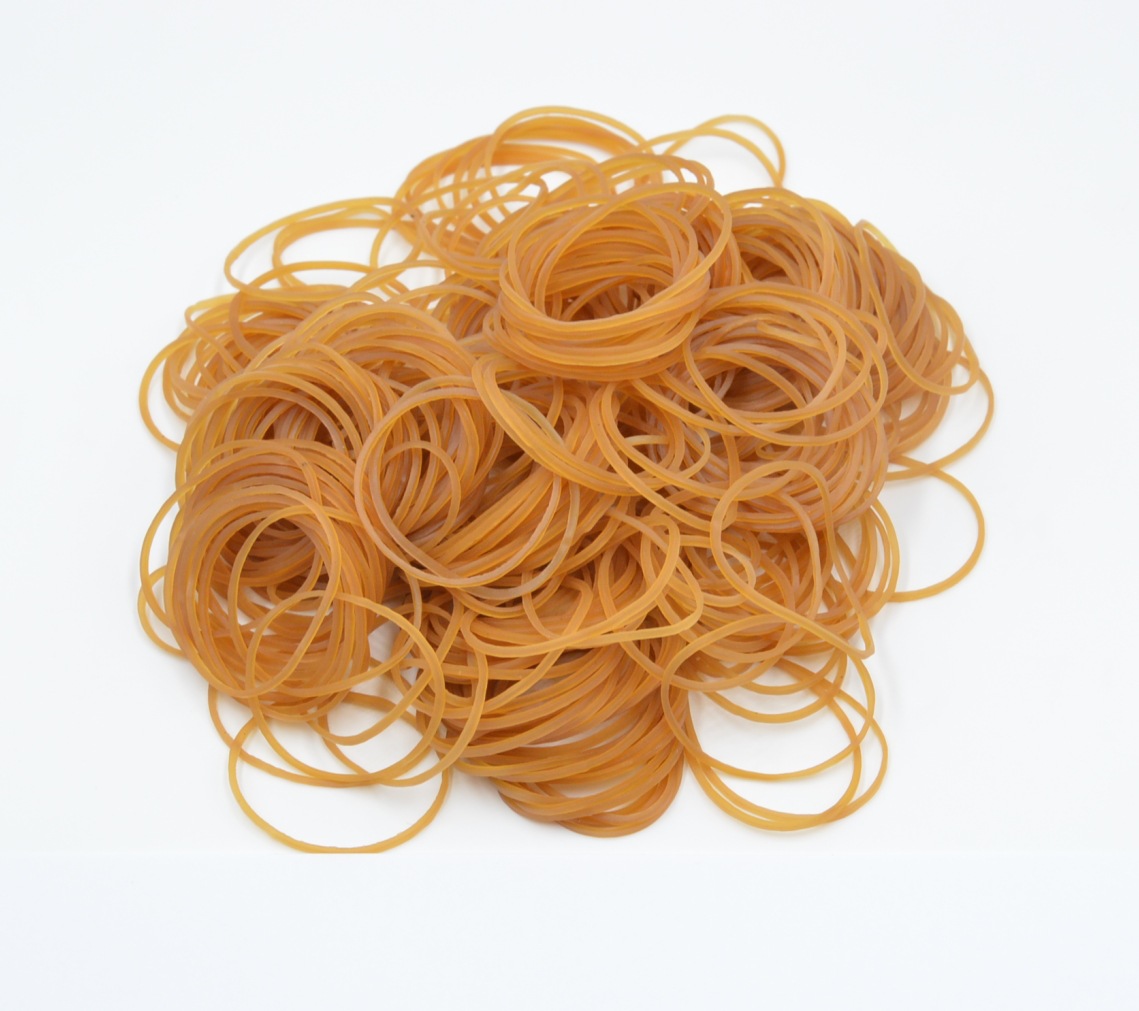 Vietnam Imported 50*1.5mm Natural Transparent Natural Rubber Band Rubber Ring Elastic Band Rubber Band