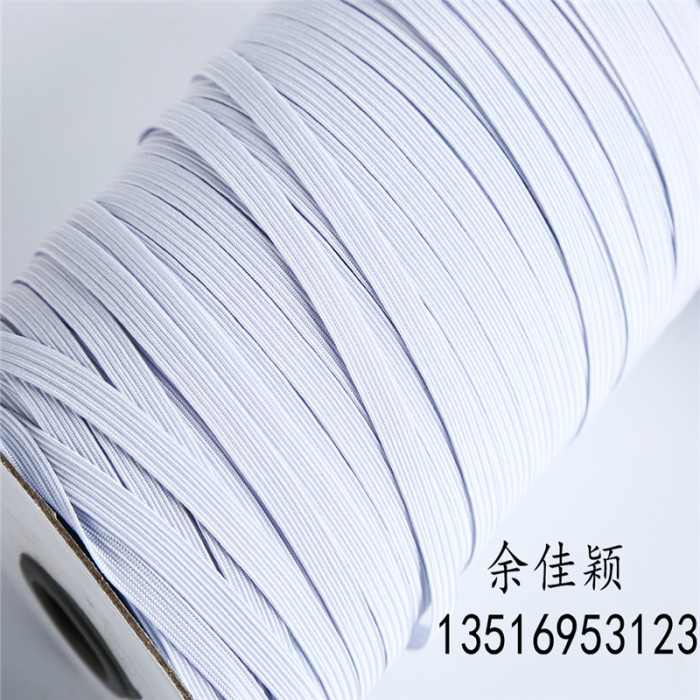 Elastic clothing accessories for 0.6cm imported flat stallion products and rubber bands