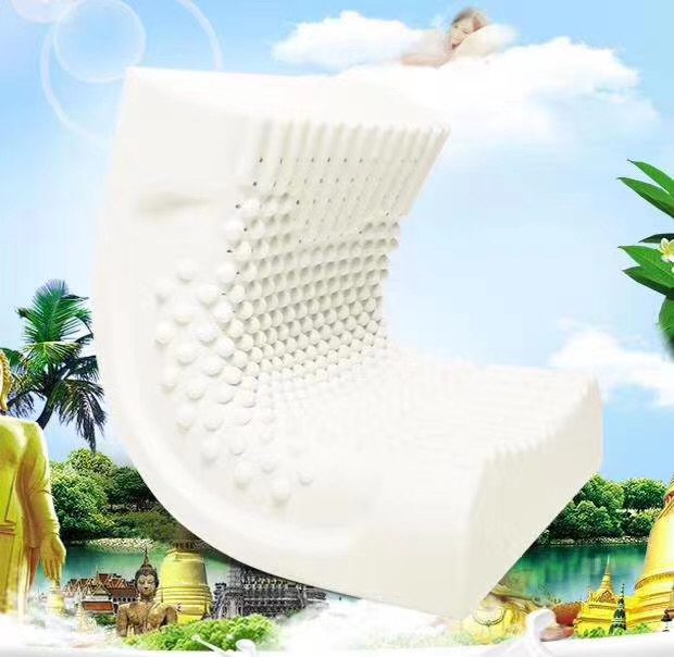 Latex Pillow Thailand Imported Cervical Pillow Single Household Rubber Double Pillow Natural Pillow