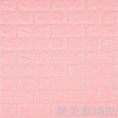 To fabricate direct the New Brick 3D wall foam anti-collision self-adhesive plaster on wall adhesion