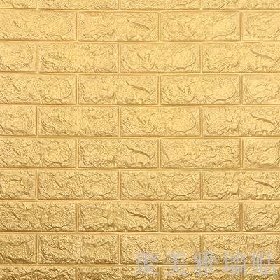 To fabricate direct the New Brick 3D wall foam anti-collision self-adhesive plaster on wall adhesion