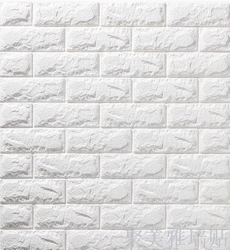 To fabricate direct the New Brick 3D wall foam anti-collision self-adhesive plaster on wall adhesion