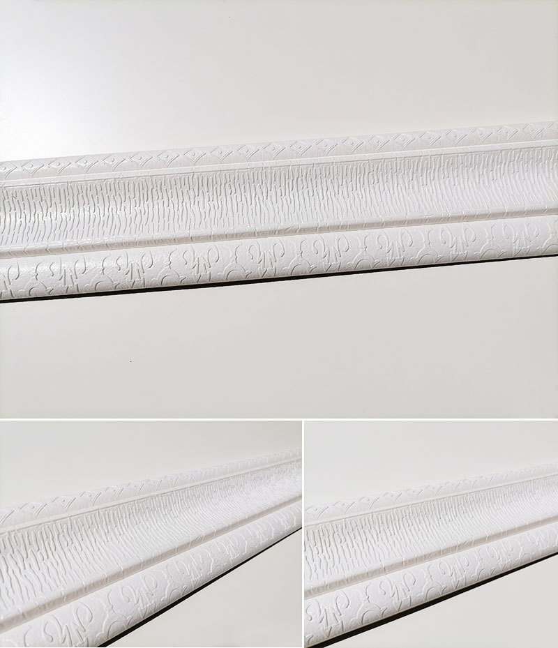 New Waistline Skirting Line Self-Adhesive Stereo Wall Stickers 3D Foam Edge Banding Border Waterproof Anti-Collision New Waistline Skirting Line Self-Adhesive Stereo Wall Stickers 3D Foam Edge Banding Border Waterproof Anti-Collision