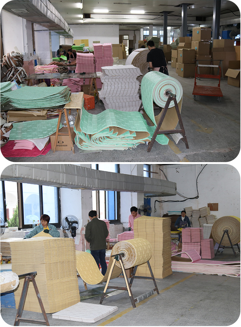 Wallpaper Factory Direct Sales 3D Wall Self-Adhesive Sticker Wallpaper Waterproof Anti-Collision Foam Wallpaper