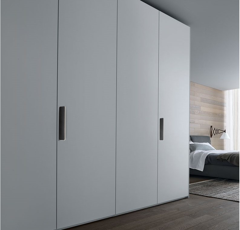 Minimalist Leather Wardrobe Door Handle Cabinet Anti-Collision Leather Cabinet Door Handle Genuine Leather Door Handle