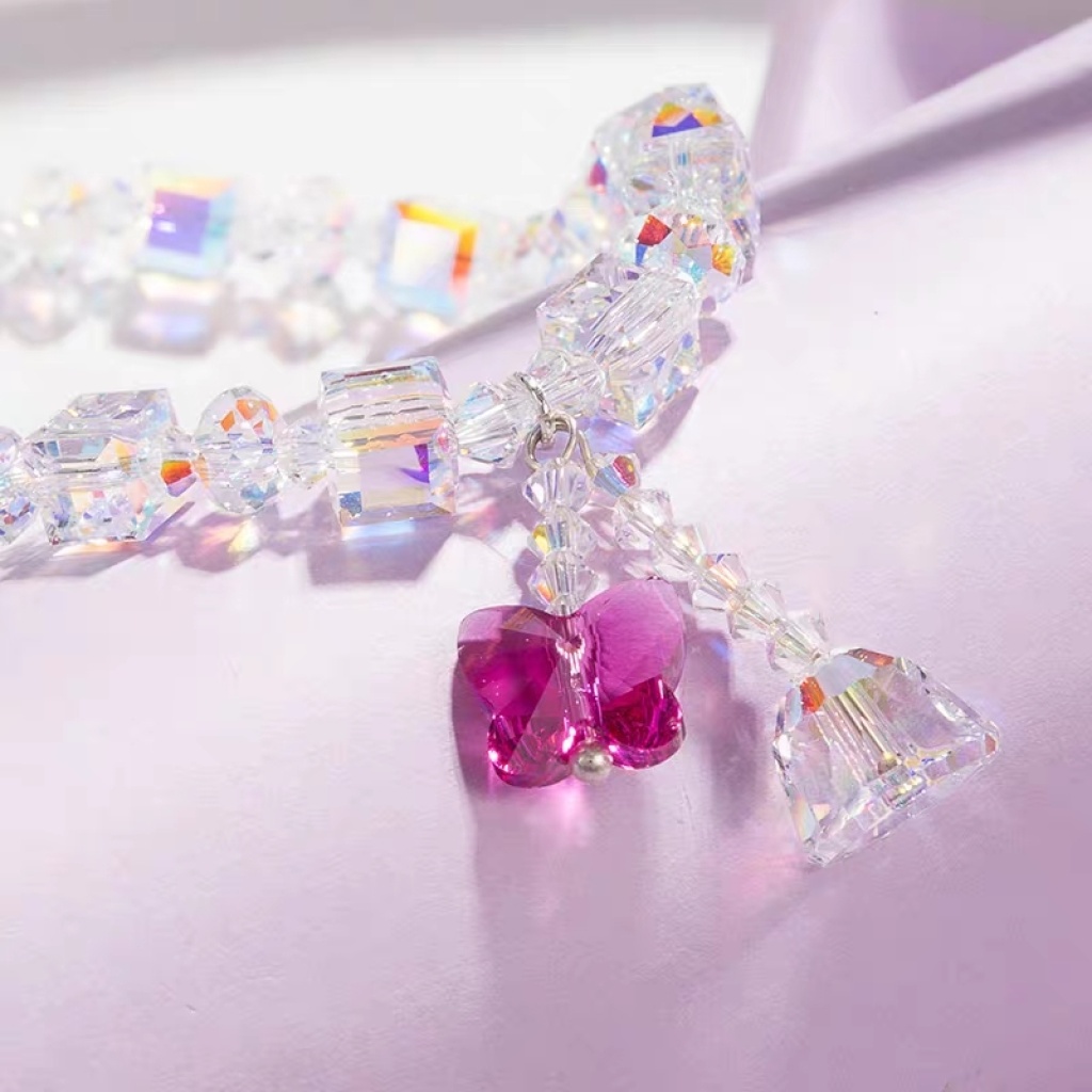 Crystal sugar bracelet imported from Austria is the best choice for lovers and friends Crystal sugar bracelet imported from Austria is the best choice for lovers and friends