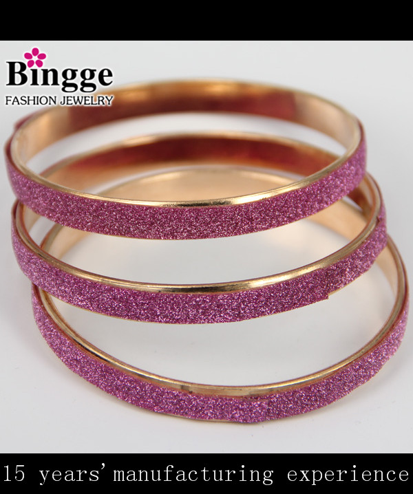 Wire ring stuck imported silver yarn bracelets popular in Europe and America exaggerated fashion bracelet