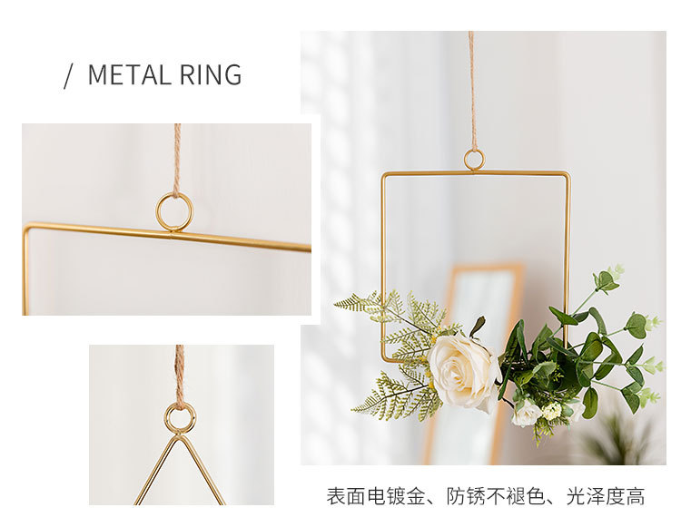 Wall Flower Decoration Ins Style Iron Wall Bracelet Charm Artificial Flower Home Decoration Wall Artificial Flower Wall Flower Decoration Ins Style Iron Wall Bracelet Charm Artificial Flower Home Decoration Wall Artificial Flower