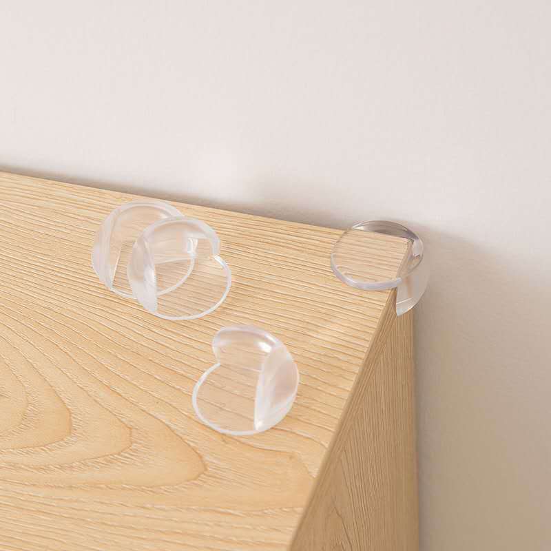 Factory Direct Supply Transparent Desktop Stool Corner Bumper Baby Protective Supplies Children    Anti Collision