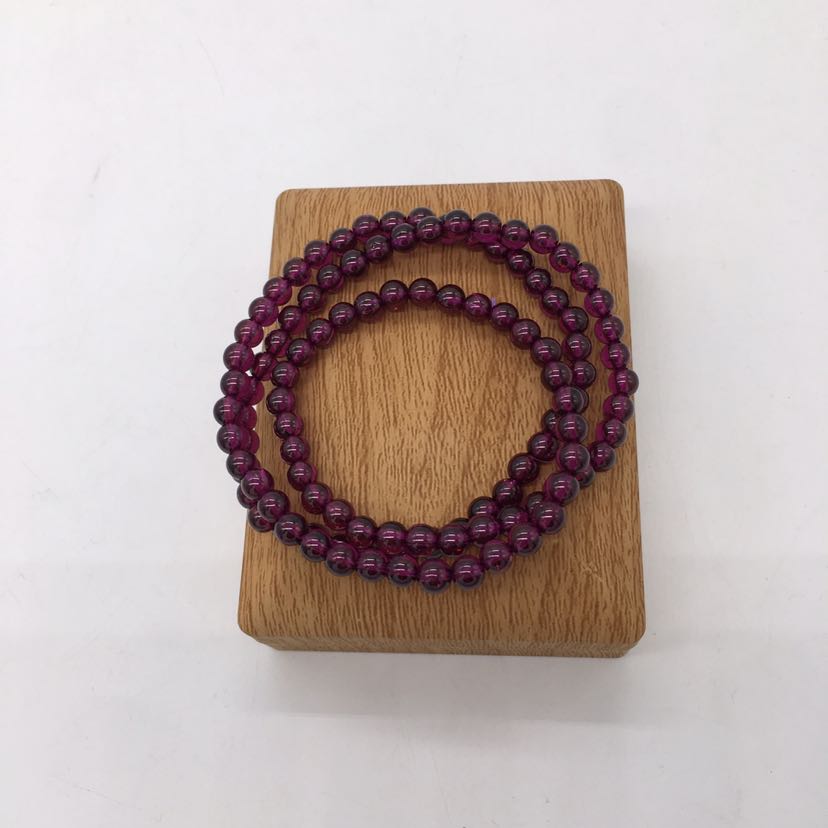Brazilian imported purple ivory garnet bracelet necklace for ladies versatile fashion trend Brazilian imported purple ivory garnet bracelet necklace for ladies versatile fashion trend
