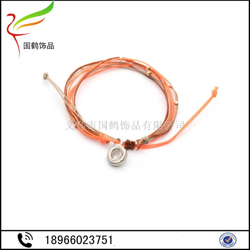 Imported rice ball hand-knitted Bohemian custom bracelet