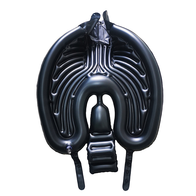 Inflatable Ear Protection Shampoo Pad PVC Inflatable Shampoo Basin Medical Portable Shampoo Protection Mat Shampoo Basin