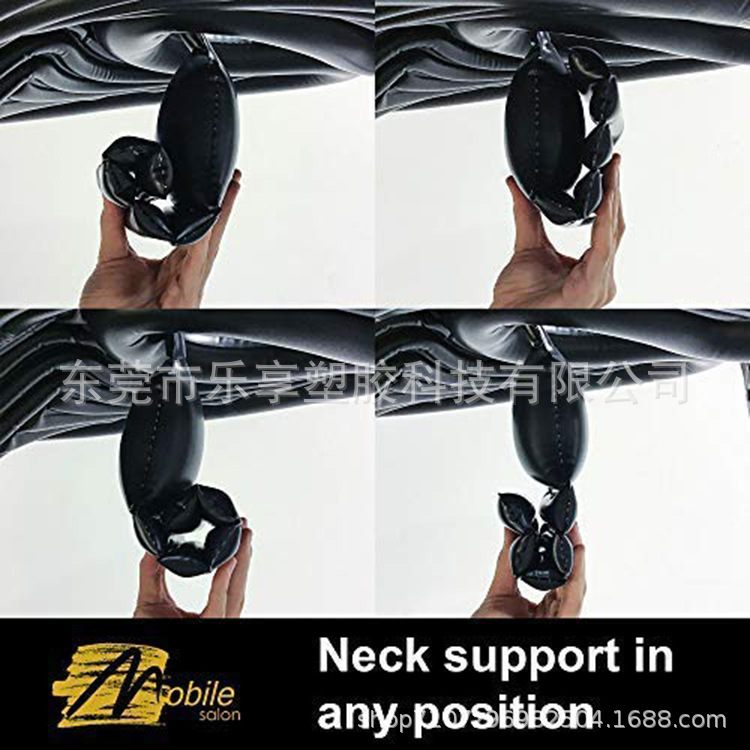 Inflatable Ear Protection Shampoo Pad PVC Inflatable Shampoo Basin Medical Portable Shampoo Protection Mat Shampoo Basin