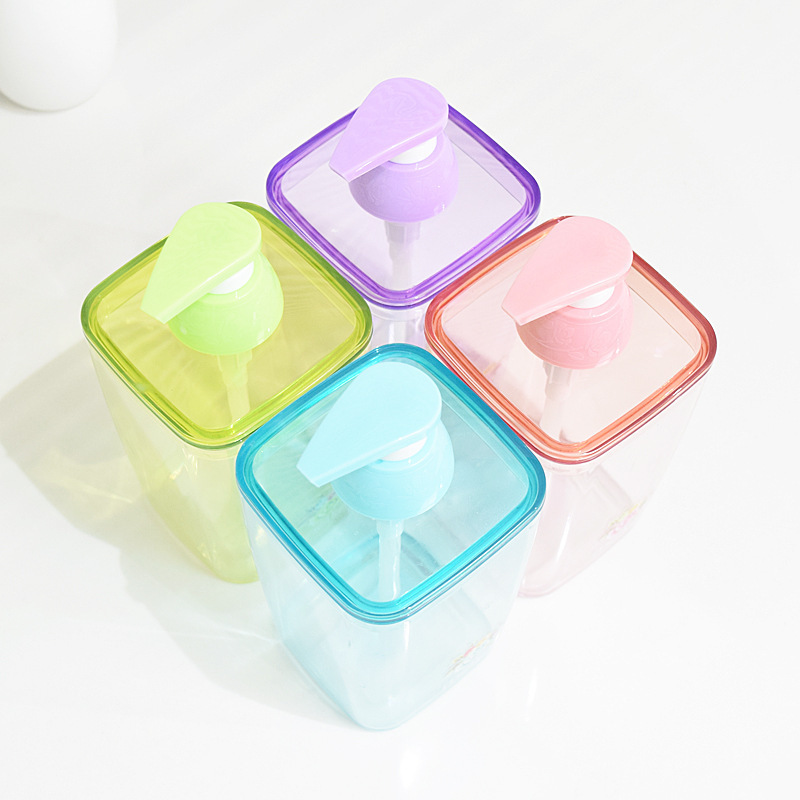 Portable travel toilet hand sanitizer bottle shampoo lotion retainer Shower gel press retainer bottle