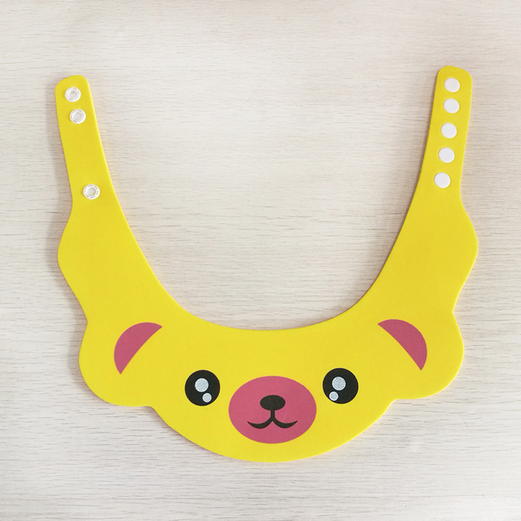 Cartoon thickening children shampoo cap adjustable four cartoon baby shampoo cap baby shower cap Bath cap