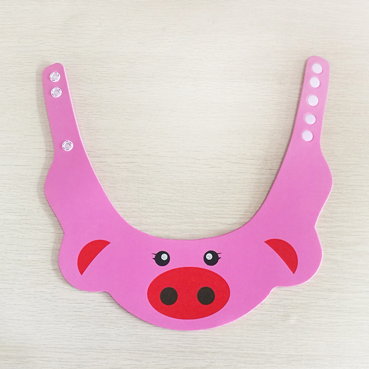 Cartoon thickening children shampoo cap adjustable four cartoon baby shampoo cap baby shower cap Bath cap